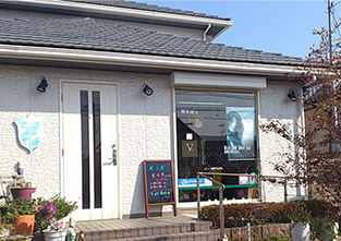 美容室アトリエみき店舗の外観